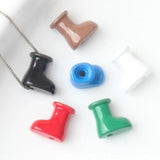 10pcs Candy Boots Shape Pendant Beads for DIY Jewelry