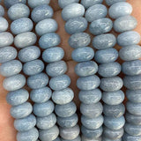 Dark Chalcedony Jades 5x8MM Abacus Beads for DIY Jewelry Making