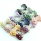 5mm Mini Artificial Rose Stamen Matte DIY Wedding Party Home Decor