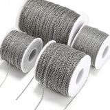Stainless Steel Cable Chain 1.2-2.5 mm O Link Necklace Chain