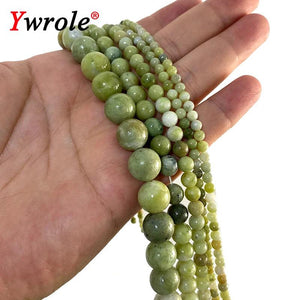 AAA Natural Chinese Jade Stone Beads 4-12MM