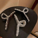 Snake Rhinestone Hair Claws Crystal Headdress Hair Clips