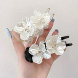 Acrylic Flowers Hair Claw Clip for Women Girls Hairpin Hair Accessories
