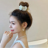 Acrylic Flowers Hair Claw Clip for Women Girls Hairpin Hair Accessories