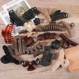 Acrylic Hair Claw Korea For Girl Clip Barrette Hair Accessory