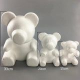 Foam Rose Bear Mold DIY Decorations for Christmas Wedding Gift