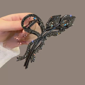 Rhinestone Hair Claw Geometric Hair Clip