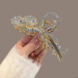 Rhinestone Hair Claw Geometric Hair Clip