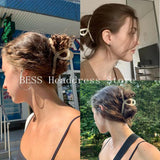 Large Cross Hair Clip Crab Claw Barrette for Women Girls