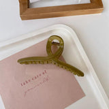 Large Cross Hair Clip Crab Claw Barrette for Women Girls