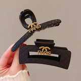 Square Geometry Hair Clips Women Hair Claw Elegance Headdress Accessoires