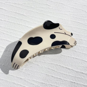 Acetate Dog Hair Clip for Women Girls Shark Hair Claw Styling Barrette Hairpin