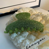 Muweordy Glitter Hair Clip Acetate Hair Claw Barrette Hair Claw Clips