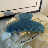 Muweordy Glitter Hair Clip Acetate Hair Claw Barrette Hair Claw Clips