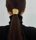 Korea Bohemia metal hair ring hair clip hair fork
