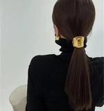 Korea Bohemia metal hair ring hair clip hair fork