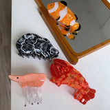 Cartoon Ocean Animals Hairclip Kids Hair Claws Hair Accessories
