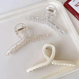 Clear Acrylic Hair Claws Hair Clips Barrette Headwear for Women Girls