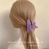 Muweordy Star Hair Clips Acetate Large Crab Hair Claw Clip for Women Girls