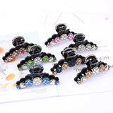 Crystal Hair Clips Bow Ponytail Hair Accessories
