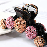 Crystal Hair Clips Bow Ponytail Hair Accessories