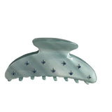 Diamond Inlaid Grab Clip with Butterfly Back Spoon