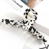 Leopard Acetate Hair Claws Crab Clamps Charm Claw Clips Women Girls