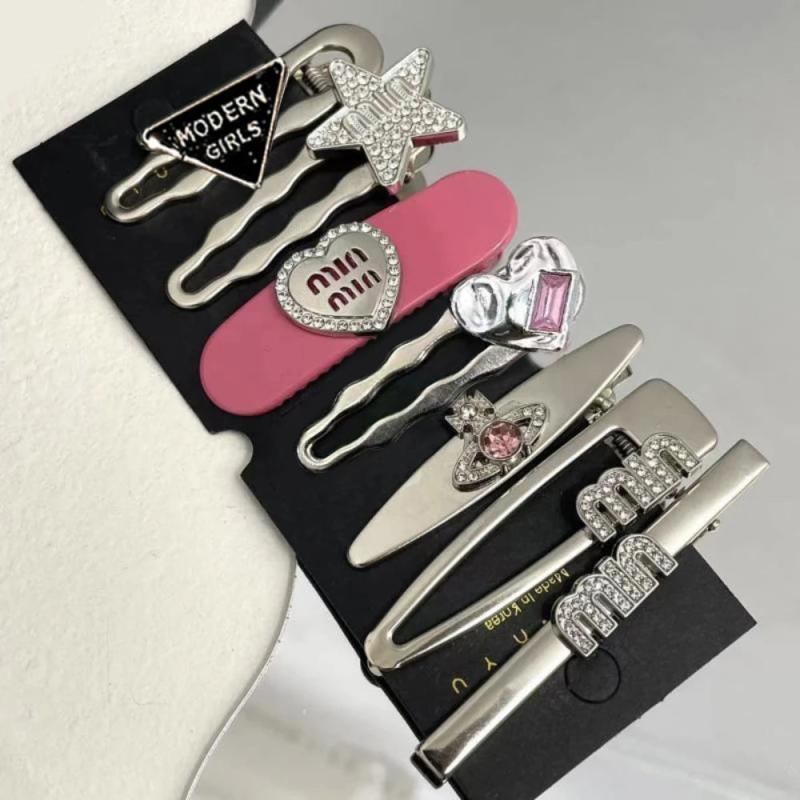 Y2k Love Rhinestone Hair Clip Duckbill