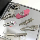 Y2k Love Rhinestone Hair Clip Duckbill