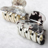 3pack Daisy Acrylic Small Hair Claw Hair Clips for Women Girls