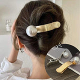 Silver Metal Hair Clip Claw with Teeth for Thick Hair Woman Accessories