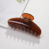 Unbreakable Girl Jelly Large Crescent Claws Hair Clips