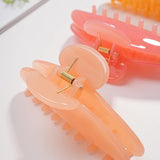 Unbreakable Girl Jelly Large Crescent Claws Hair Clips