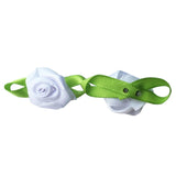 100pcs Mini Rose Flower Bow Wedding Craft Sewing DIY Accessories