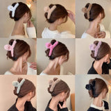Large Grab Clip Ponytail Shark Hair Crab Girls Hair Accessories