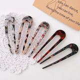 Shell Hair Clip Hair Pins Acetate Hair Sticks for Women