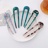 Shell Hair Clip Hair Pins Acetate Hair Sticks for Women