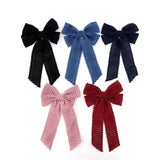 Chenille Tape Hair Bows Hairpins Girls Hair Clips Barrettes Clip Kids Headwear