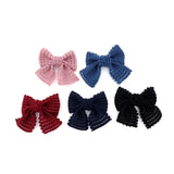 Chenille Tape Hair Bows Hairpins Girls Hair Clips Barrettes Clip Kids Headwear