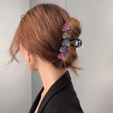 Rhinestone Hair Claws Crab Hairpins Large Size Hair Clips