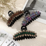Rhinestone Hair Claws Crab Hairpins Large Size Hair Clips