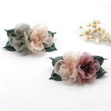 Flower Shape Spring Clip Hairpin Ponytail