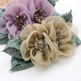 Flower Shape Spring Clip Hairpin Ponytail