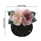 Flower Shape Spring Clip Hairpin Ponytail