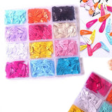 50Pcs/Set Solid Candy Hair Clip Dripping Hairpin Barrette Headdress