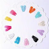 50Pcs/Set Solid Candy Hair Clip Dripping Hairpin Barrette Headdress