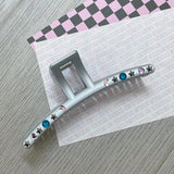 Harajuku Hollow Star Hair Claws Love Heart Clip Women Aesthetics Y2k