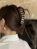 Harajuku Hollow Star Hair Claws Love Heart Clip Women Aesthetics Y2k