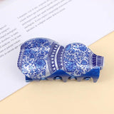 Fruit Hair Claw Clip Double-Sided Cartoon Print Acrylic Hair Clips Girls Gift