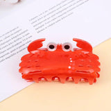 Fruit Hair Claw Clip Double-Sided Cartoon Print Acrylic Hair Clips Girls Gift